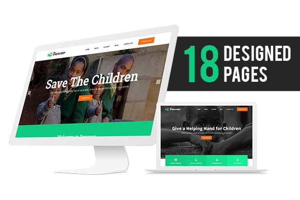Danveer | Charity, Fund Raising, Nonprofit, NGO Responsive HTML5 Template