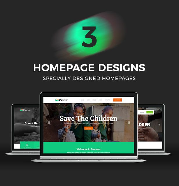 Danveer | Charity, Fund Raising, Nonprofit, NGO Responsive HTML5 Template
