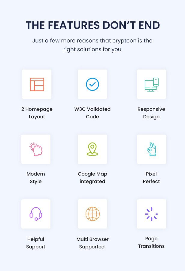 crypto currency html Template