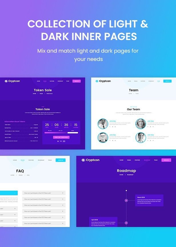 ethereum currency html Template