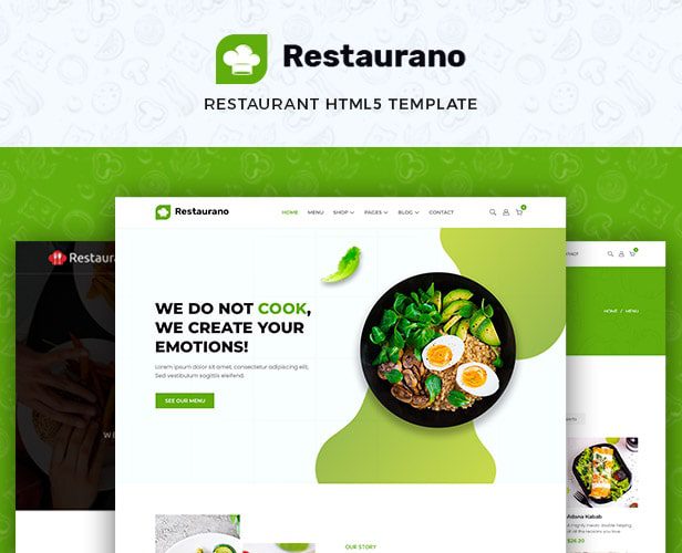 Pizza, Restaurants & Cafe HTML Template