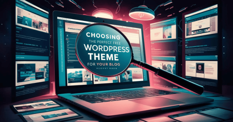 Choosing the Perfect Free WordPress Theme for Your Blog