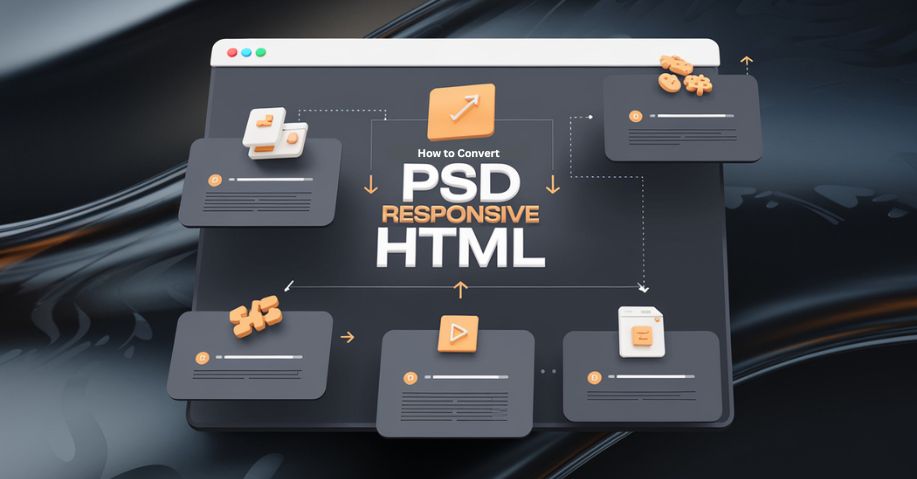 PSD to responsive HTML