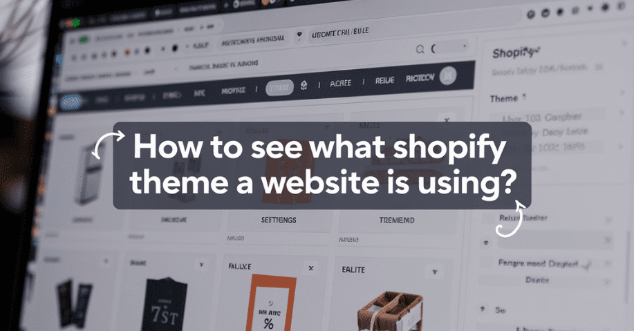 What Shopify Theme a Website is Using