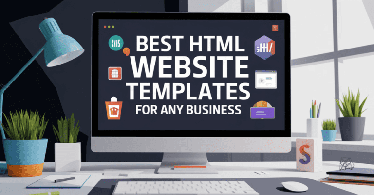 Best HTML Website Templates for Any Business