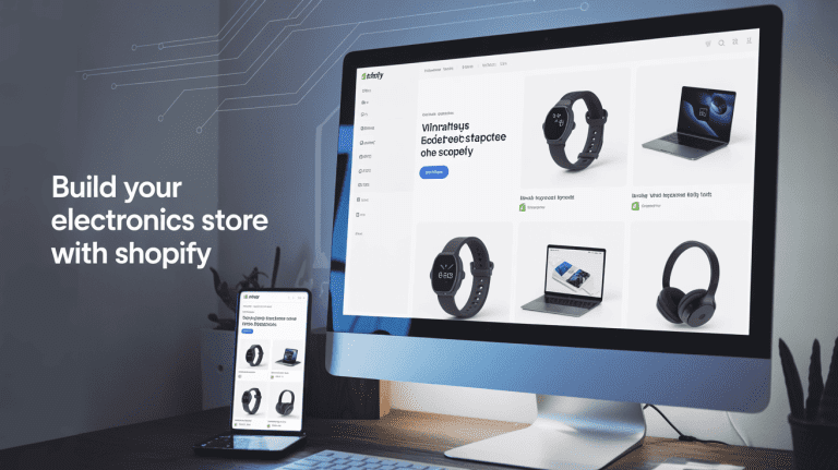 How to Build an Online Electronics Store Using Shopify