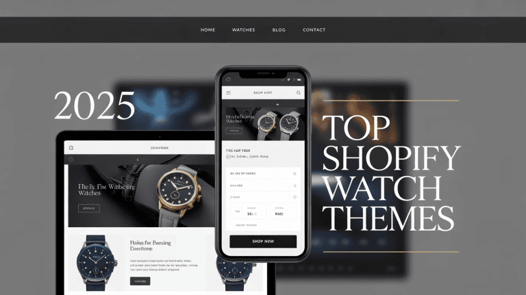 10 Premium Shopify Themes for Watch Brands in 2025