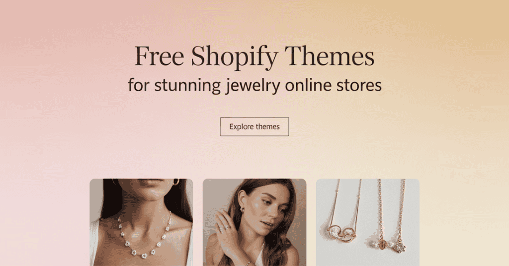 Free Shopify Themes for Jewelry