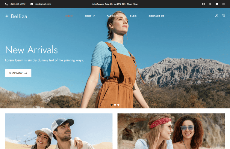 BellizaWP – Multipurpose eCommerce WordPress Theme